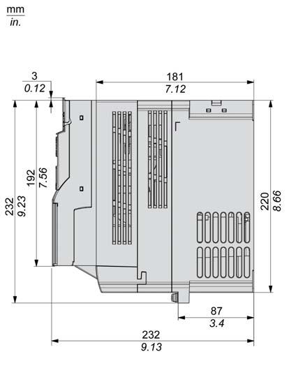 ATV320U22S6C, U40S6C 2,00