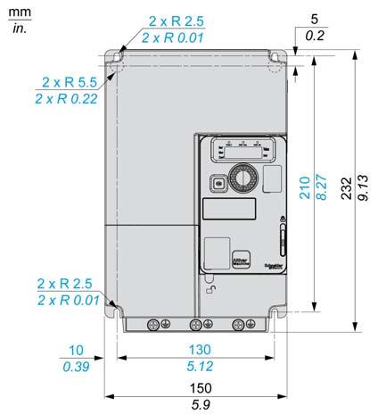 ATV320U55M3C,