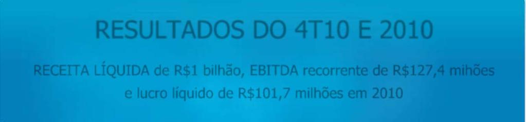 As seguintes informações financeiras e operacionais, exceto onde indicado em contrário, são apresentadas seguindo o International Financial Reporting Standards ( IFRS ) em bases consolidadas.