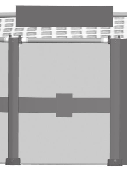 Os painéis devem ser encaixados com a parte desenhada para o lado de fora da piscina (veja ilustração 12.1 & 12.2). 12.1 12.2 4c.