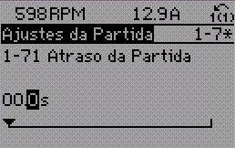 Como programar 2.2.10 Alteração de Dados 2.2.11 Alterando um Valor do Texto Se o parâmetro selecionado for um valor do texto, altere o valor de texto com as teclas [ ] [ ].