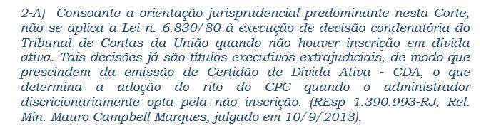 dívida ativa, possui um registro de débitos de seus advogados.