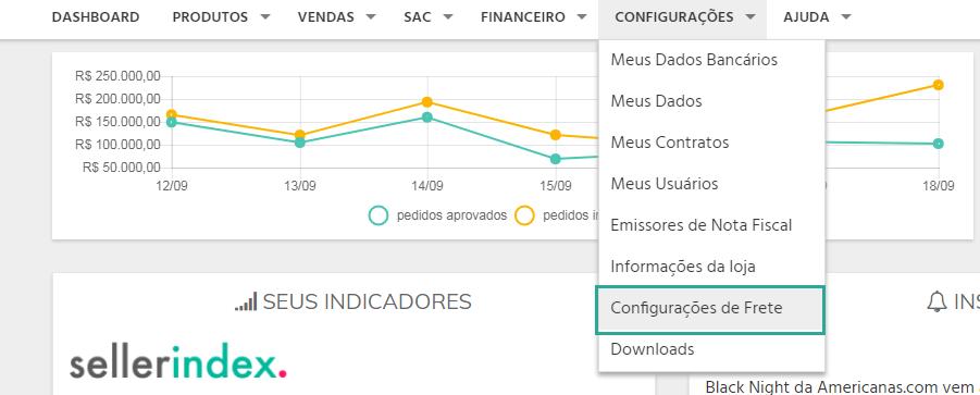 atualizado no Portal do Parceiro; Para a Black Friday 2018, é preciso verificar se a Tabela de Contingência cadastrada está