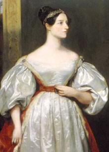 Programação Augusta Ada King, nascida em 1815 com o nome Augusta Ada Byron, conhecida como Condessa de