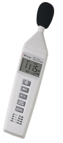 24 3.3 Metodologia aplicada na análise de ruído Para a medição foi utilizado um decibelímetro digital portátil da marca Minipa, modelo MSL-1325A, já calibrado.