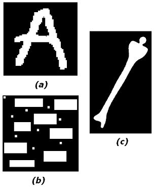 4. Avaliação e Resultados 4.1 Base de Imagens O conjunto de imagens utilizado para o teste de execução e posterior comparação dos operadores de vizinhança é composto por três imagens.