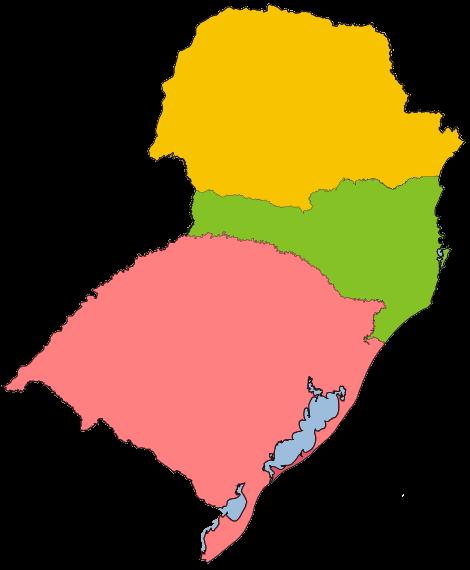 1. O COMANDO MILITAR DO SUL PANORAMA ATUAL Rio Grande do Sul Paraná Porto Alegre Curitiba Santa Catarina Florianópolis 6,7% do território (577.