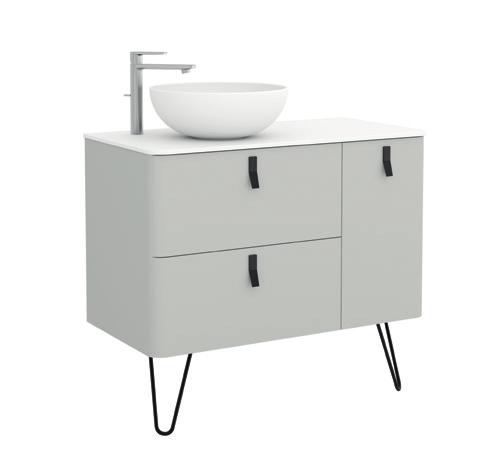 possível encontrar a misturadora perfeita para um espaço de Mobiliário de banho Com múltiplas soluções de