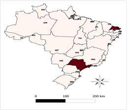 112 contundentes foram obtidos nos Estados de São Paulo, Minas Gerais, Rio de Janeiro, Paraná e Pernambuco.