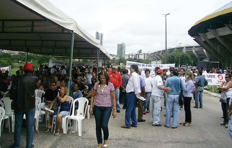 Natal, junho de 2011 5 Os trabalhadores estão esperançosos para a conquista do PCCS, cujo projeto já se encontra com o Secretário de Administração.