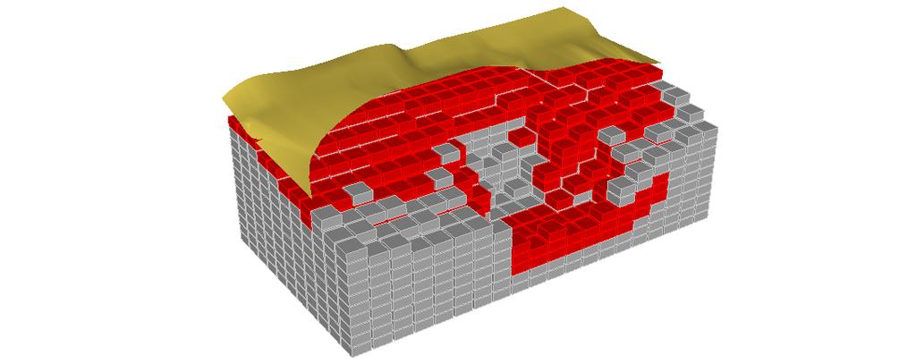 48 O modelo de blocos é a base para projetos de planejamento de lavra.