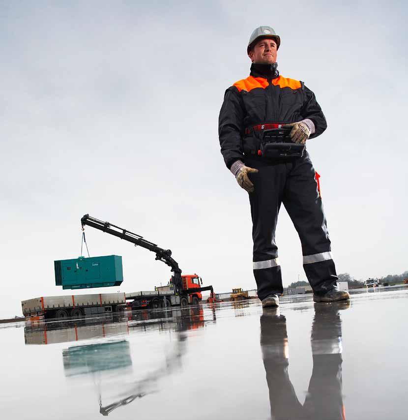 BUILT TO PERFORM A Hiab é líder mundial na fabricação de equipamentos para movimentação de cargas, em estrada, serviços inteligentes e soluções ligadas digitalmente.