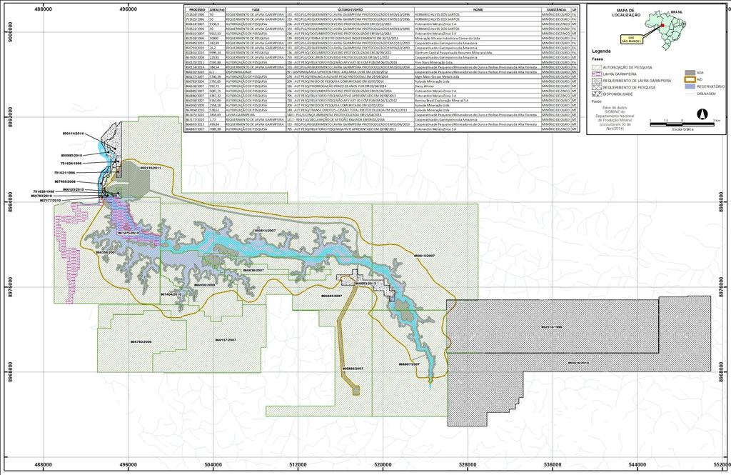 Figura 5-1 Mapa de Processos