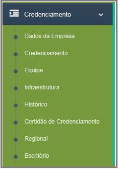 Todas as funcionalidades detalhadas sobre o módulo de credenciamento estão disponíveis no MANUAL-DE-CREDENCIAMENTO-DA-ANATER.