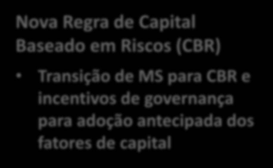 Nova Regra de Capital Baseado em Riscos (CBR) Nova Regra de Capital