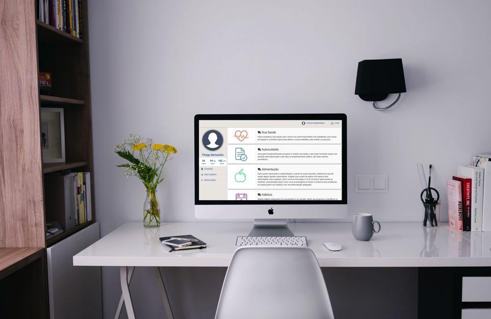 Portal Web Portais de conteúdo personalizado e comunicação entre paciente e cuidador Motor Screener Hábitos alimentares Saúde mental Dicas
