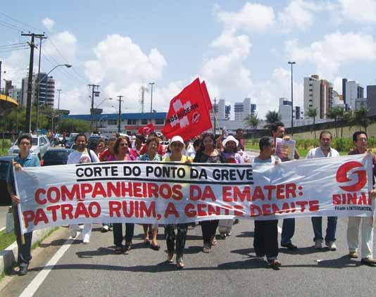 audiência resultou do Dia Estadual de luta convocado pelo SINI e SINDSÚDE, no dia 10 setembro. Mais de 300 trabalhadores participaram do protesto, no Centro dministrativo, em Natal. Pág.