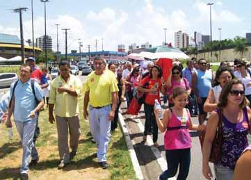 Natal, setembro de 2009 3 Dia de luta Debate político, descontração, reivindicações e protestos marcaram dia Estadual de Luta Deputados receberam pedido para intermediar negociação junto ao Governo