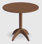 Mesa Redonda Coluna Central Viena Ø60 cm Vienna Round Pedestal Table Mesa Redonda Columna Central Viena Mesa Quadrada Viena 70 cm Vienna Square Table Mesa Cuadrada Viena 14005/160 Amêndoa / Almond /