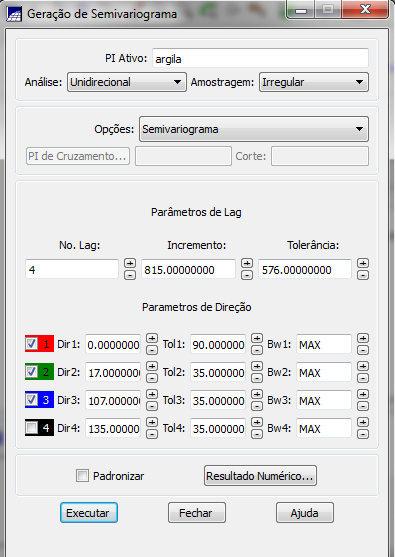 de maior continuidade (~17o), outro à direção de menor continuidade (~107o) e o