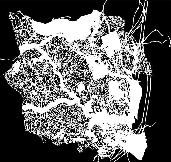 ACOMPANHAMENTO DE ESTUDOS DE IMPACTE AMBIENTAL Rave Corredores Alternativos Sobreposição de: Estrutura