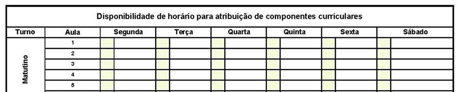 divulgados para a comunidade, e o Ano/semestre, pois a periodicidade de entrega depende de outros fatores.