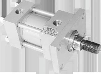 Cilindro Hidráulico JIC ANSI B9 5 98 CAACTÍSTICAS TÉCNICAS Dimensões de montagem do cilindro de acordo com a norma NFPA e ANSI B9 5 98 Diâmetros de Cilindros./.