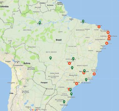 Cidades pesquisadas Nota Técnica Explicativa Cidades que compõem as regiões metropolitanas: RM Goiânia: Goiânia e Aparecida de Goiânia RM de Belo Horizonte: Betim, Contagem e Santa Luzia 1 11 2 1 RM