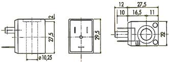 5/ E3520-2/ E305 E3060 E3420-50/5 E3620-2/ RESSOSTTO - / E56-0,2 a 6bar - /8 E562-0,2 a 6bar - /4 iafragma em