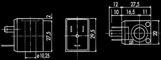 000 ciclos limentação 5~240V Água, Glicol, r, Gás inerte e Vapor Transdutores de pressão verticais (Volts)