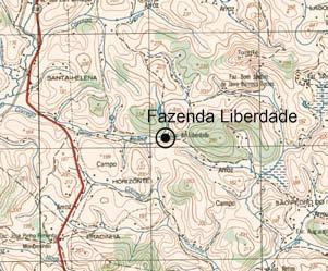 Parceria: denominação Fazenda Liberdade códice AVII F02 Mir localização Km 236 da RJ116, que liga Itaboraí a Itaperuna município Miracema época