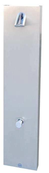 72 1000 680 250 224 87 20 957 Painel duche Inox Stainless steel shower panel Panel ducha inox Inoxydable panneau de douche en acier GK.