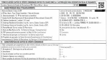 arquivo jpg com 300 dpis e 24 bits Documento Aceito Nota: Caso esteja