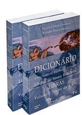 3 Figura 1: Foto da capa do dicionário Capovilla e Raphael 1 Já o dicionário on-line Acesso Brasil apresenta a possibilidade de busca por um sinal por meio da CM, por assunto ou pela palavra