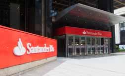 chile O Santander Chile é o principal banco do país em termos de ativos e clientes. Registrou um lucro líquido de 498 milhões de euros (redução de 24,2% em moeda local). Agência do Santander no Chile.
