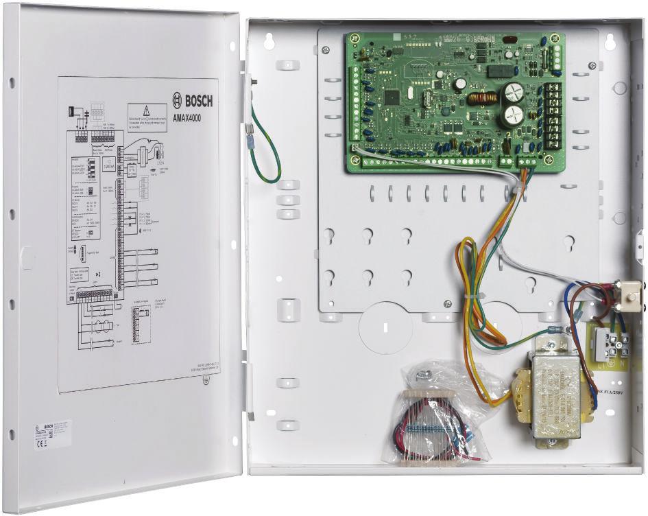 Sistemas de alarme de invasão ICP-AMAX4-P2-EN Painel de intrsão, fr/de/nl/pt ICP-AMAX4-P2-EN Painel de intrsão,