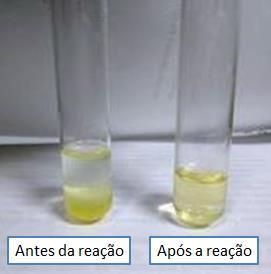 32 Como o índice de acidez do óleo de frango foi abaixo de 1 %, não foi necessária a neutralização dos ácidos graxos livres antes do início da reação de transesterificação. 5.