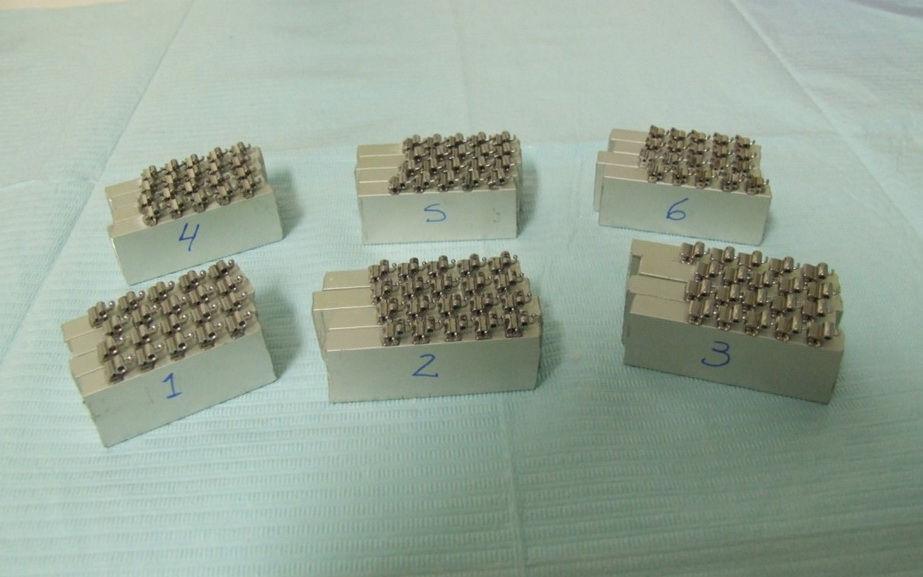 29 cuidados de padronização e sequência da técnica foram seguidos para a obtenção dos 24 corpos de prova com os 120 tubos (Figura 7).