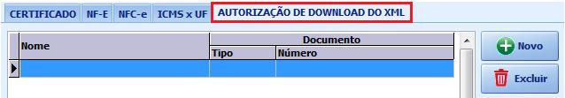 Caso não seja obrigatório o preenchimento do PIS, no quadro SITUAÇÃO TRIBUTÁRIA, selecione a opção NÃO INFORMAR.