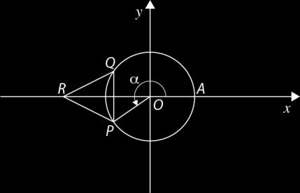 1. Na figura está representada, num referencial o.n. Oxy, a circunferência trigonométrica.