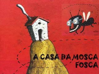 vez, a professora Fátima Sousa dinamizadora deste projeto. Ouviu-se a história A casa da mosca fosca de Eva Mejuto.