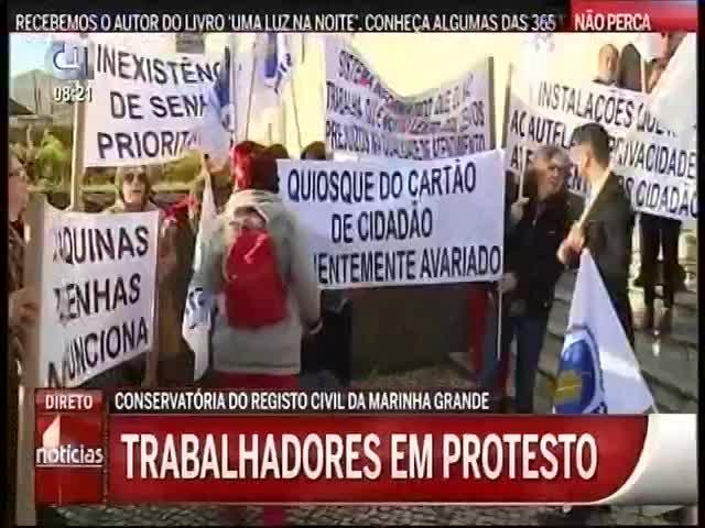 Marinha Grande em protesto http://pt.