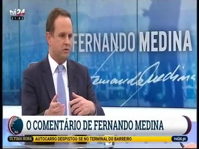21:53 Comentário de Fernando Medina