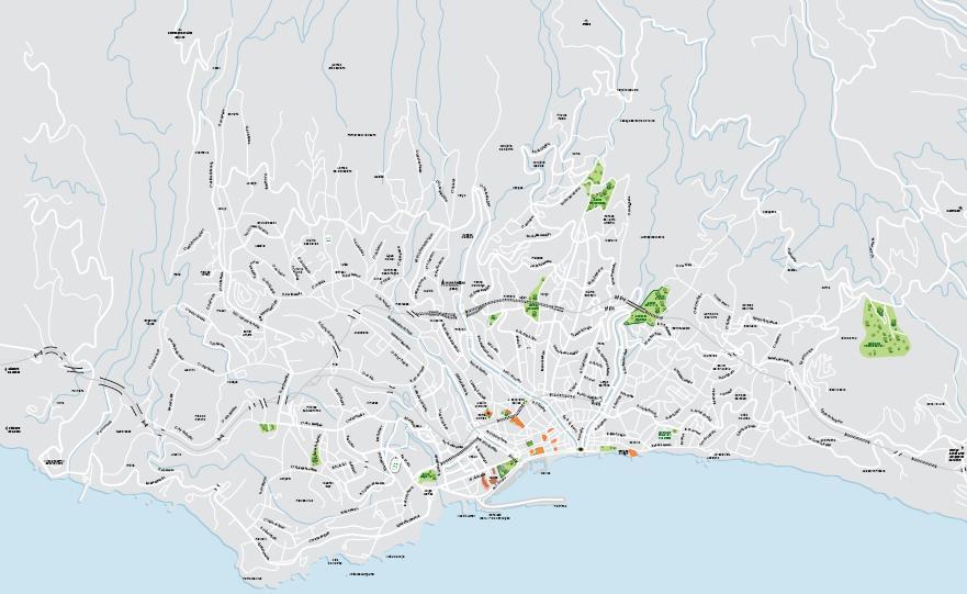 Especificidades do Funchal Pela sua morfologia compacta, as medidas CIVITAS do Funchal não apenas apresentam inter-conexões temáticas, mas também territoriais 2.