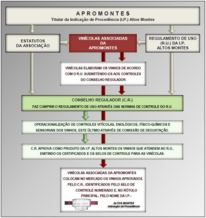 M. R. Chimento e L. R. R. de M. V. Fernandes Figura 3. Modelo da IP Altos Montes. Fonte: Tonietto et al. (2013c).