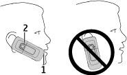 O ruído captado por um segundo microfone é removido do sinal do microfone principal que utiliza para falar. Como tal, obtém-se uma transmissão significavamente melhor da voz num ambiente ruidoso.