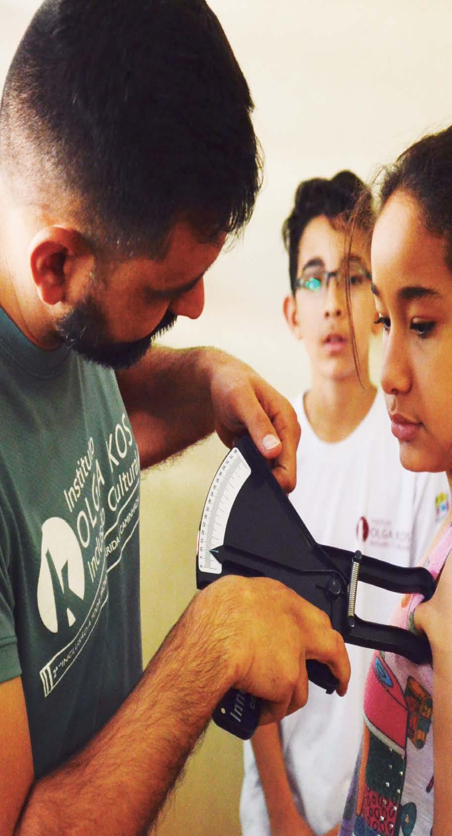 KARATE E TAEKWONDO CAMINHOS PARA A INCLUSÃO III Antes das oficinas serem iniciadas, todos os candidatos a participar do projeto foram submetidos a exames laboratoriais.