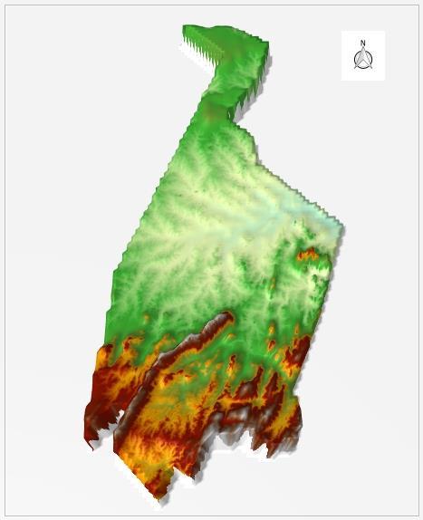 declividade mais acentuada, são regiões onde as práticas de desenvolvimento de culturas agrícolas se tornam menos evidenciadas, áreas que sofrem influencias das margens do planalto da borborema.