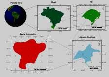 representação contínua da superfície física, selecionando pontos com coordenadas X, Y e Z.