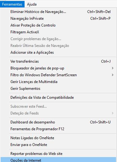 configurado para não utilizar